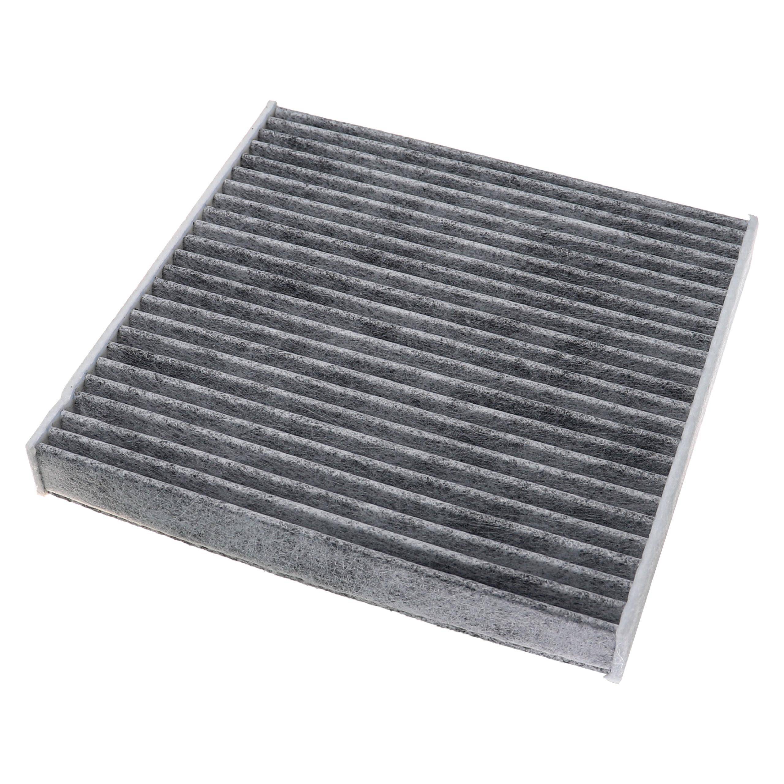 vhbw Innenraumfilter Ersatz für Clean Filters NC 2357 für PKW - Mit Aktivkohle