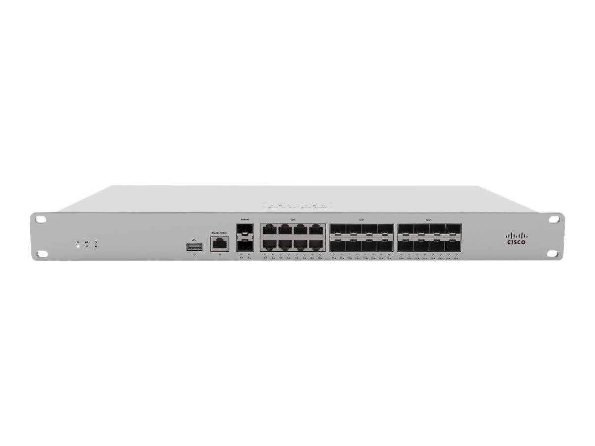 Cisco Meraki MX250 Cloud Managed - Sicherheitsgerät
