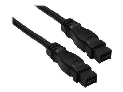 INLINE - FireWire Kabel - IEEE1394 9pol Stecker / Stecker - schwarz - 3m