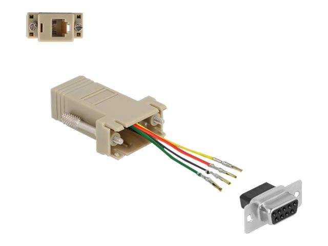 Delock Assembly Kit - Serieller Adapter - DB-9 (W)