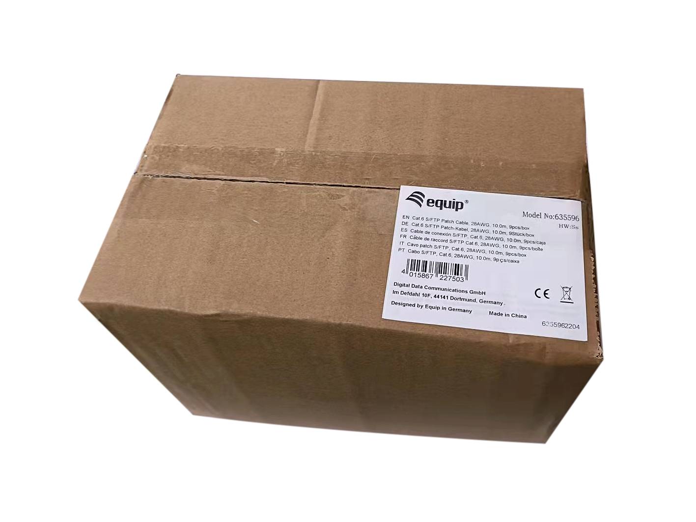 Equip Patch-Kabel - RJ-45 (M) zu RJ-45 (M)