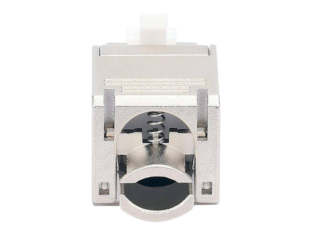 Intellinet Modular Plug Cat6a 10G Shielded Toolless RJ45 Modular Field Termination Plug, For Easy and Quick High-quality