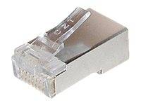 S-Impuls - Netzwerkanschluss - RJ-45 (M) - abgeschirmt (Packung mit 25)