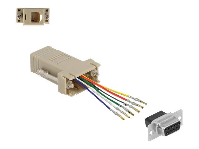 Delock Assembly Kit - Serieller Adapter - DB-9 (W)