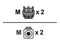 Helos - Patch-Kabel - E2000/APC Einzelmodus bis LC Single-Modus