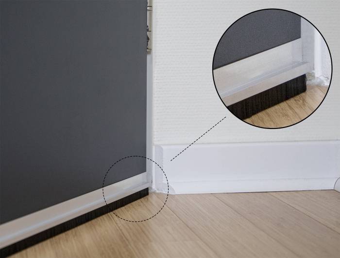 DeLOCK 66649, Aluminium, Schwarz, Aluminium, Kunststoff, Rechteckig, 20 mm, 1 Stück(e), China