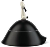 Alessi AMMI19 B, Rund, Edelstahl, Schwarz, 0,6 l, Persönlich, 1 Person(en)