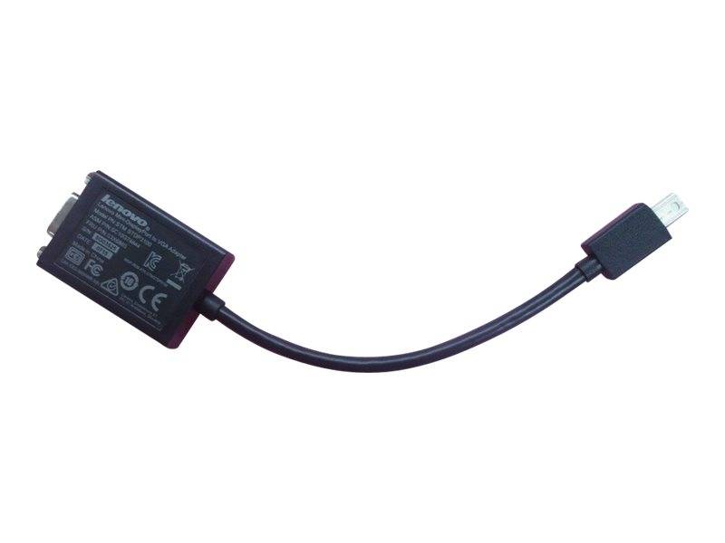 Lenovo Externer Videoadapter - Mini DisplayPort - VGA - FRU, (CRU) - Tier 1 - fü