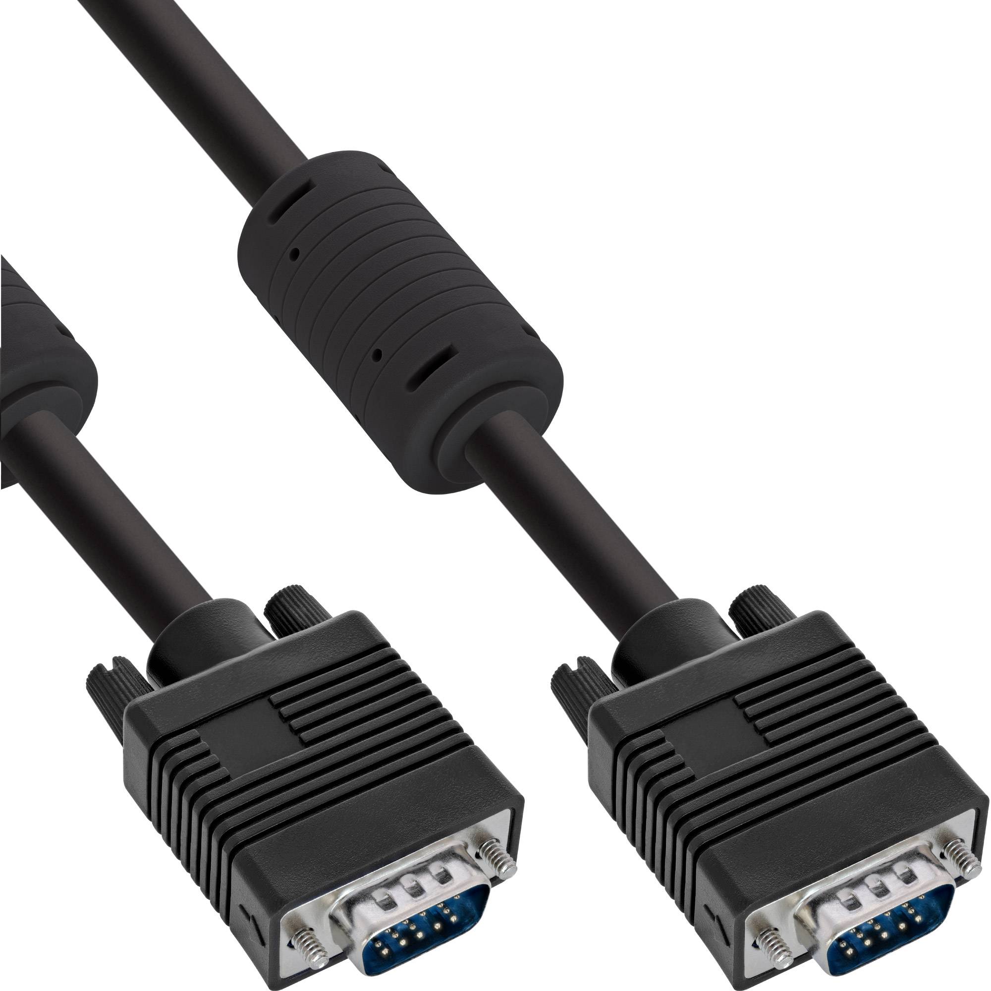 INLINE - S-VGA Kabel - 15pol HD Stecker / Stecker - schwarz - 1,5m