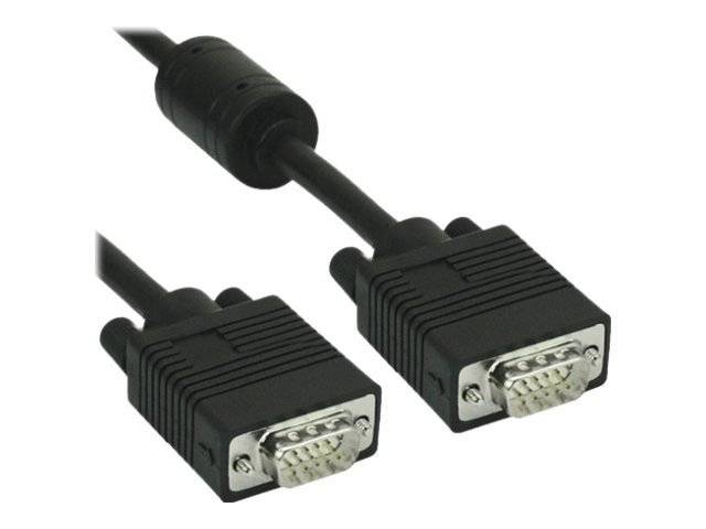INLINE - S-VGA Kabel - 15pol HD Stecker / Stecker - schwarz - 5m
