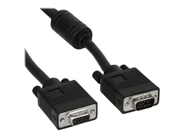 INLINE - S-VGA Verlängerung - 15pol HD Stecker / Buchse - schwarz - 3m