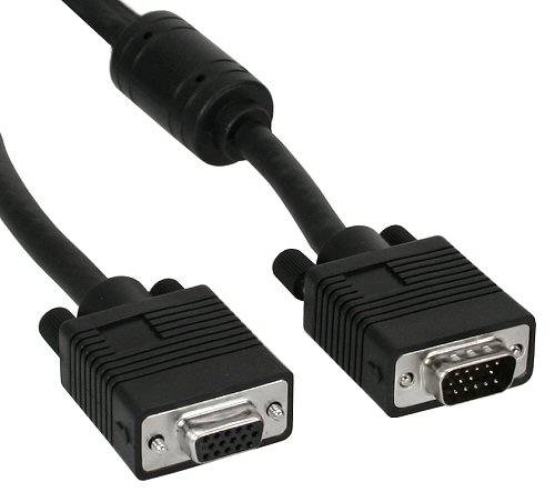 INLINE - S-VGA Verlängerung - 15pol HD Stecker / Buchse - schwarz - 1m