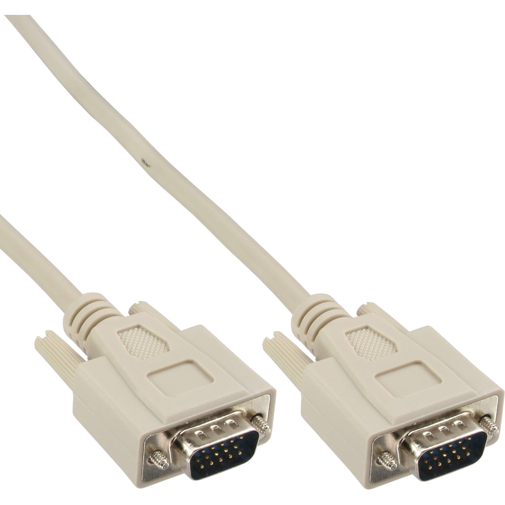 INLINE - VGA Kabel - 15pol HD Stecker / Stecker - 1m