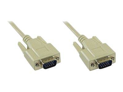 INLINE - VGA Kabel - 15pol HD Stecker / Stecker - 10m