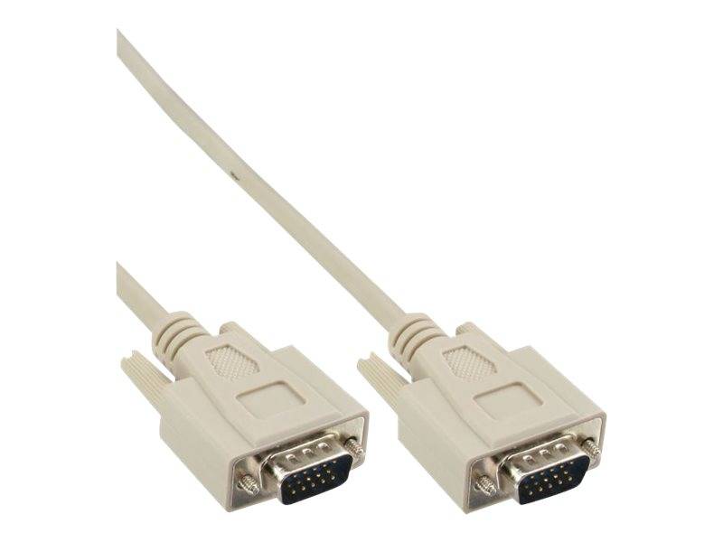 INLINE - VGA Kabel - 15pol HD Stecker / Stecker - 3m