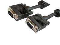 MEDIARANGE MRCS117 - 20 m - VGA (D-Sub) - VGA (D-Sub) - Schwarz - Männlich/Männl