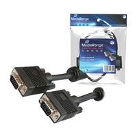 MediaRange - VGA-Kabel - HD-15 (VGA) (M) bis HD-15 (VGA)