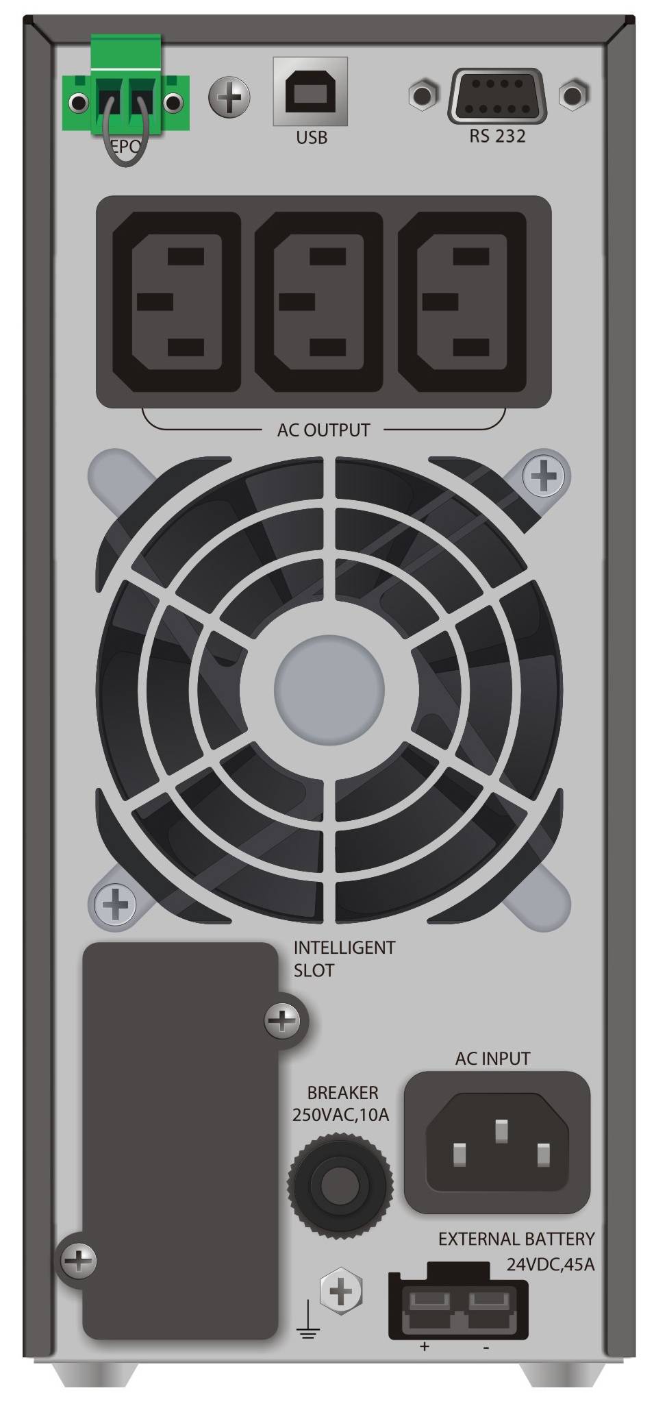 PowerWalker VFI 1000 TGS - USV - Wechselstrom 176