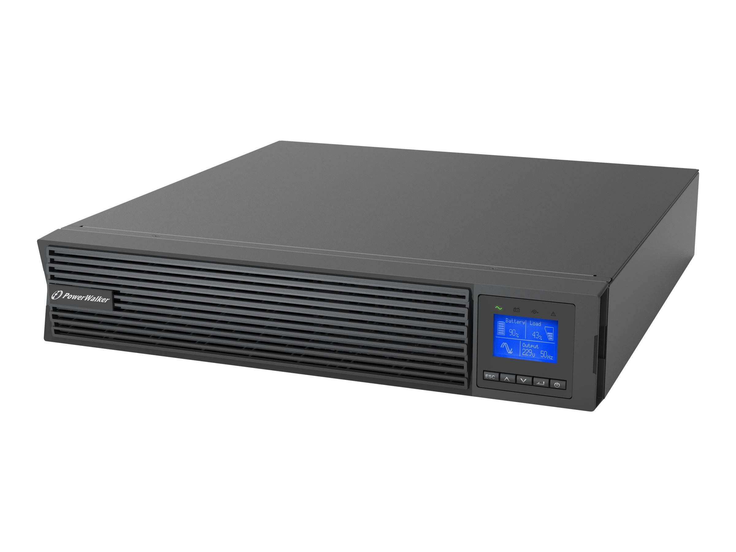 BLUEWALKER - PowerWalker VFI 1500 ICR IoT - USV (in Rack montierbar/extern)