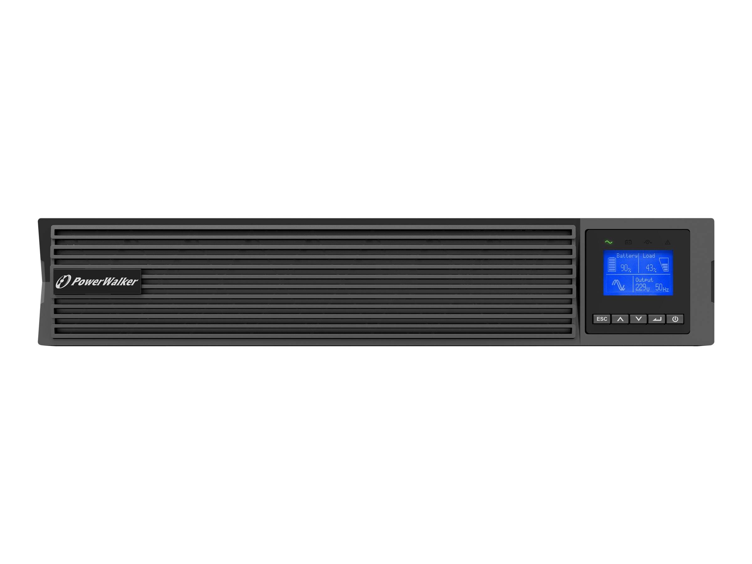 BLUEWALKER - PowerWalker VFI 1500 ICR IoT - USV (in Rack montierbar/extern)