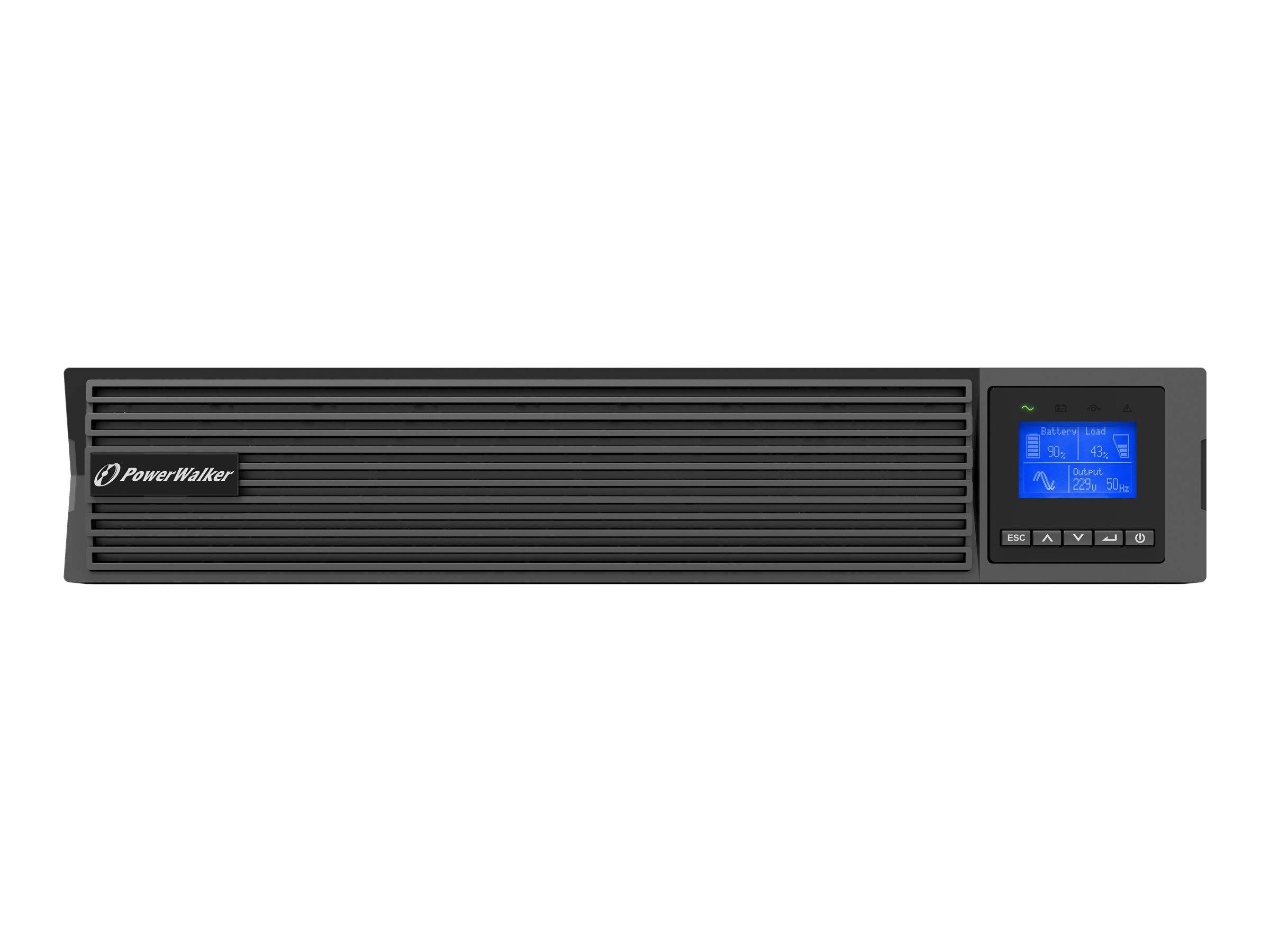 BLUEWALKER - PowerWalker VFI 1000 ICR IoT - USV (in Rack montierbar/extern)