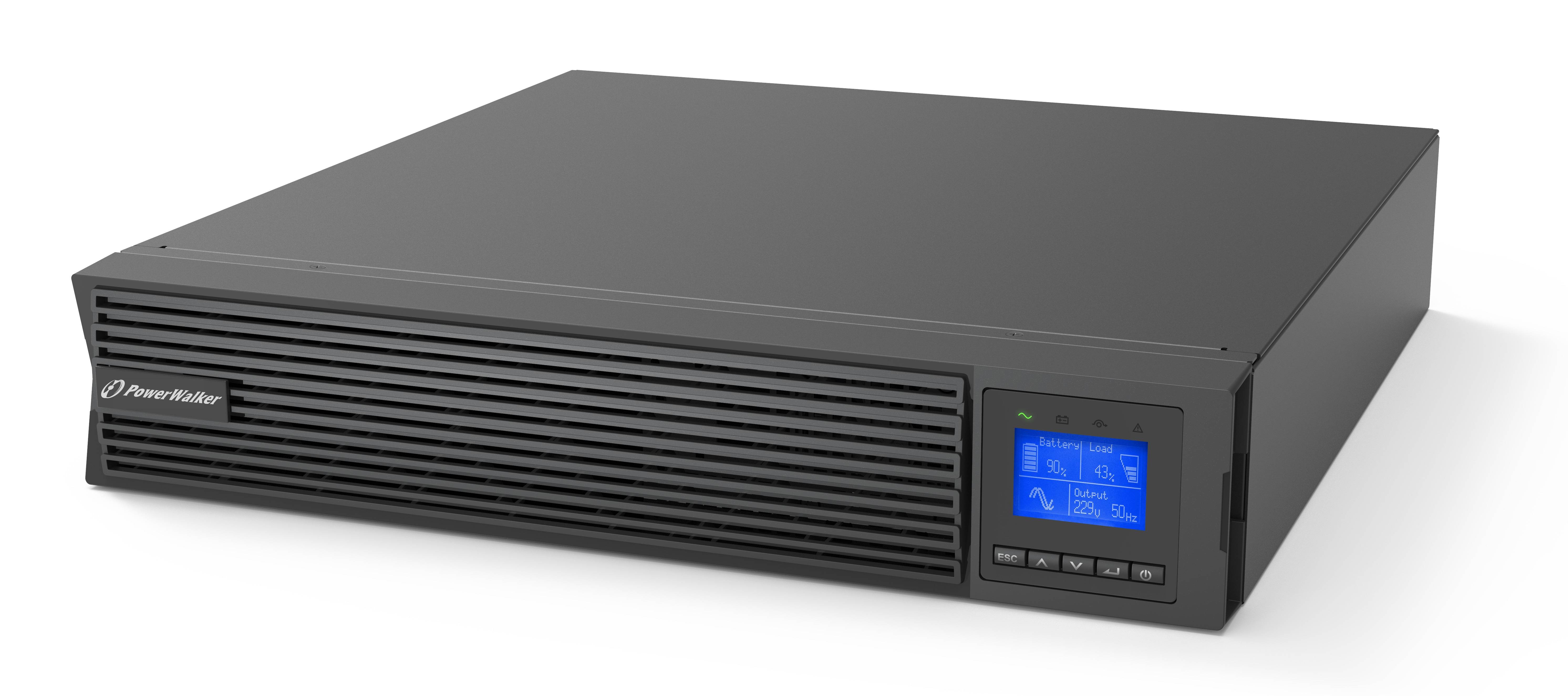 BLUEWALKER - PowerWalker VFI 1000 ICR IoT - USV (in Rack montierbar/extern)