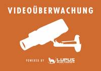 LUPUS - Sicherheitssystem-Warnetikett