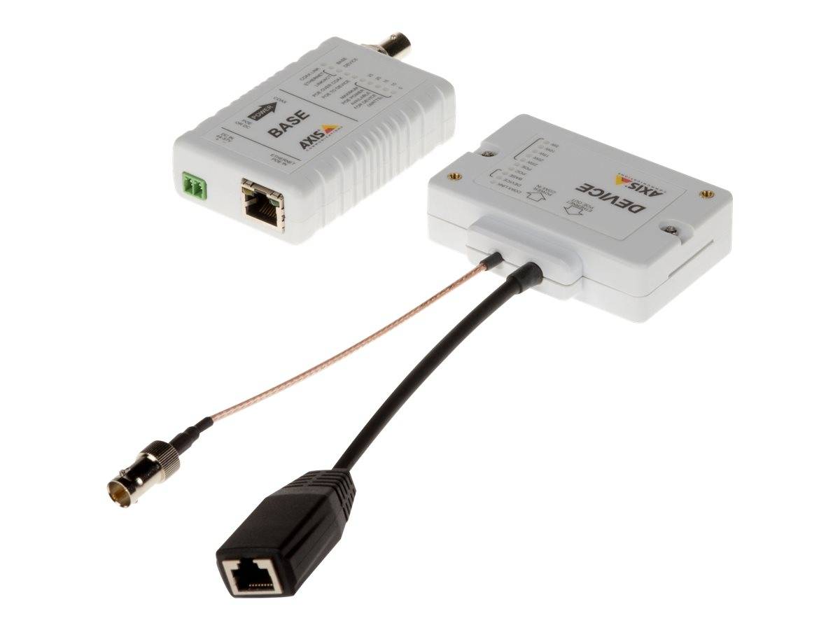 AXIS T8645 PoE+ Over Coax Compact - Kit - Medienkonverter