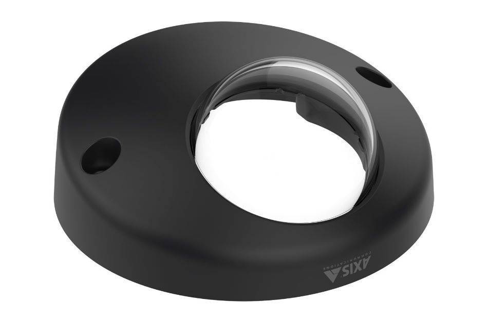 AXIS TP3806 DOME COVER BLACK 4P, Kuppel, klar, mit Gehäuse, schwarz, für AXIS P3935-LR, 4 Stück, Zubehörteil
