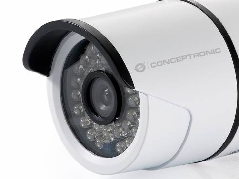 Conceptronic Jareth - IP-Sicherheitskamera - Drinnen - Verkabelt & Kabellos - Extern - CE - Decke/Wand