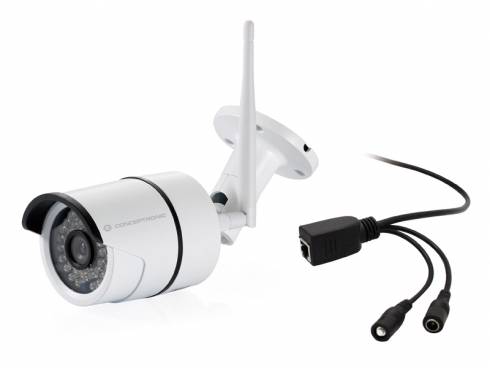 Conceptronic Jareth - IP-Sicherheitskamera - Drinnen - Verkabelt & Kabellos - Extern - CE - Decke/Wand