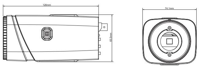 Lupus Electronics LE102HD, CCTV Sicherheitskamera, Outdoor, Verkabelt, Box, Wand, Schwarz, Weiß