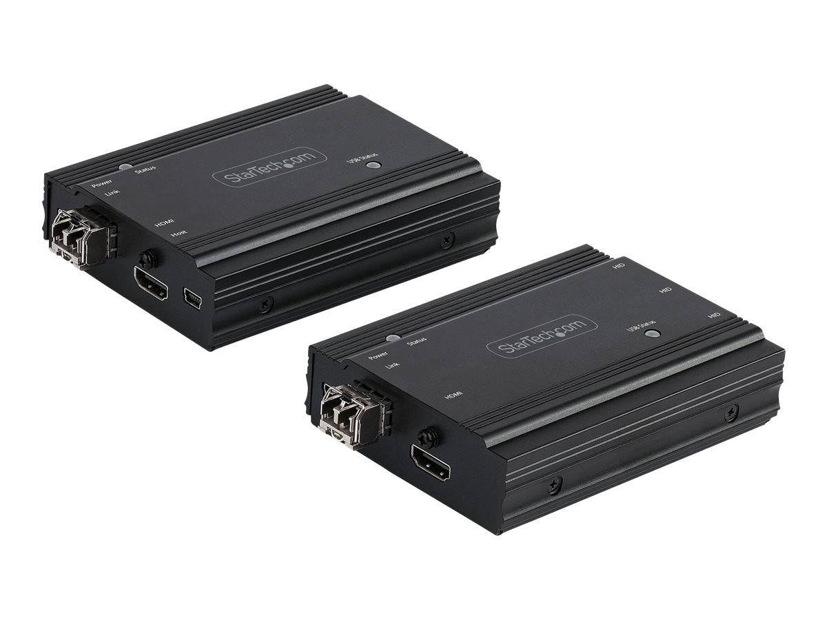 StarTech.com 4K HDMI KVM Extender over Fiber, HDMI Video & USB over Fiber, up to 984ft/300m (MultiMode)