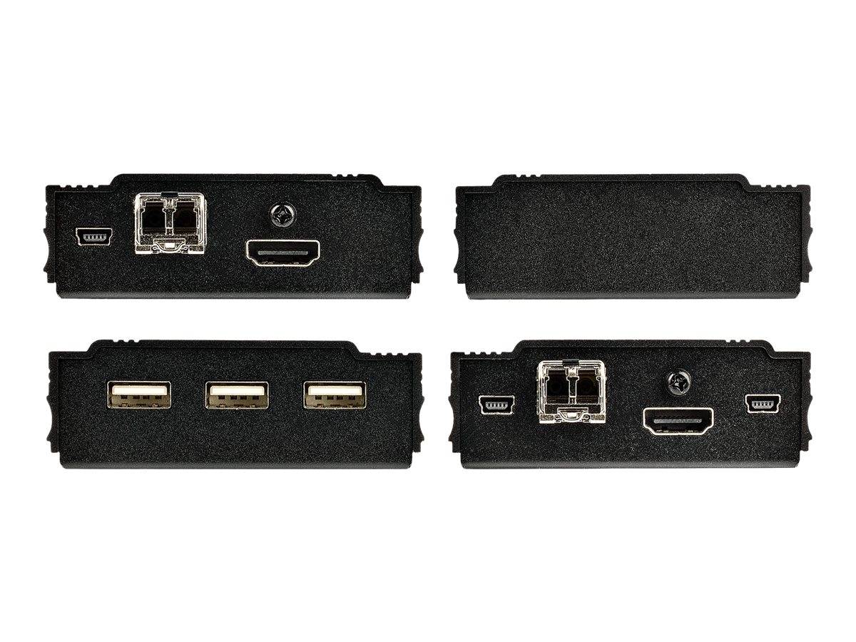 StarTech.com 4K HDMI KVM Extender over Fiber, HDMI Video & USB over Fiber, up to 984ft/300m (MultiMode)