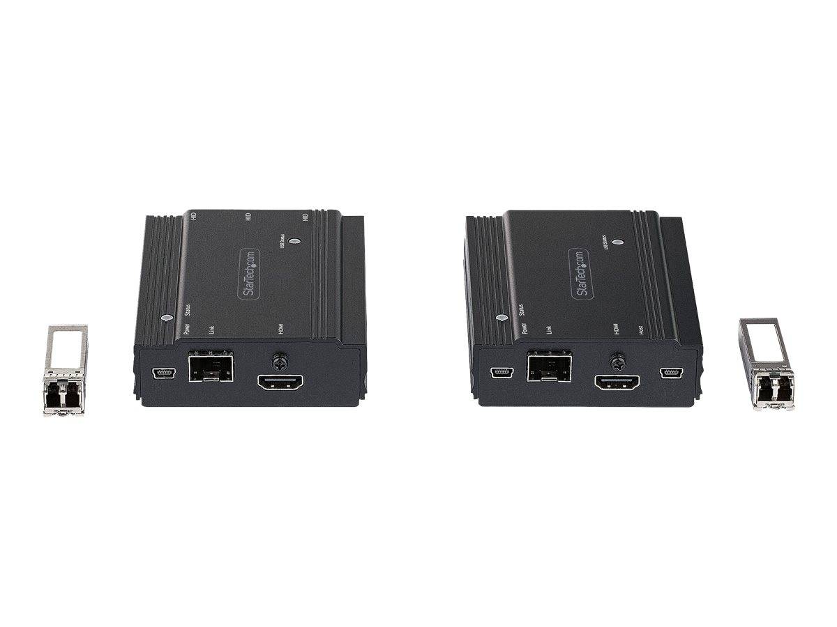 StarTech.com 4K HDMI KVM Extender over Fiber, HDMI Video & USB over Fiber, up to 984ft/300m (MultiMode)