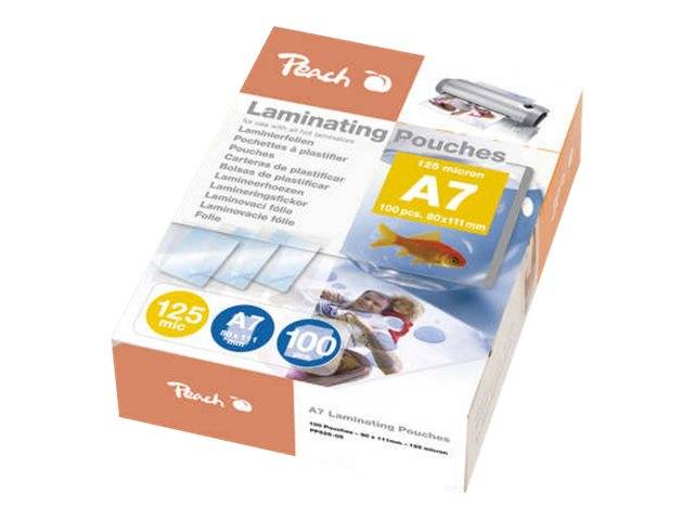 Peach - 125 Mikron - 100er-Pack - A7 (74 x 105