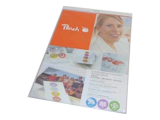 Peach - 125 Mikron - 25er-Pack - durchsichtig - A3 plus (303 x 426 mm)