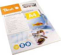 Peach 25er-Pack - glänzende Laminierungstaschen - Laminierfolien A4 - 125 mic -