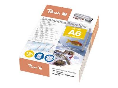 Peach - 100er-Pack - glänzend - A6 (105 x 148