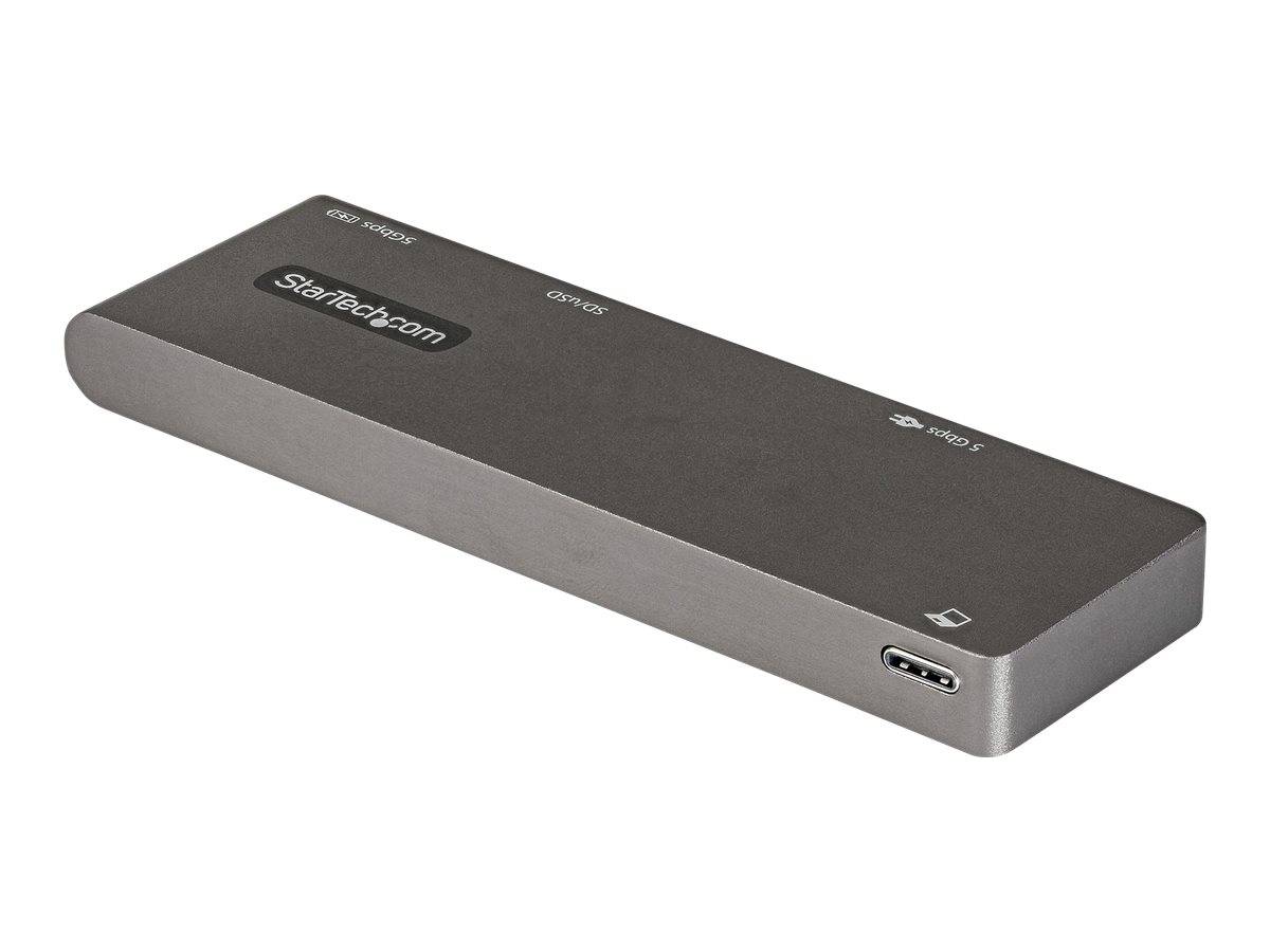 StarTech.com USB-C Multiport Adapter für MacBook Pro/Air - USB-C auf 4K HDMI, 100W Power Delivery Pass-through, SD/MicroSD, 2 Port USB 3.0 Hub