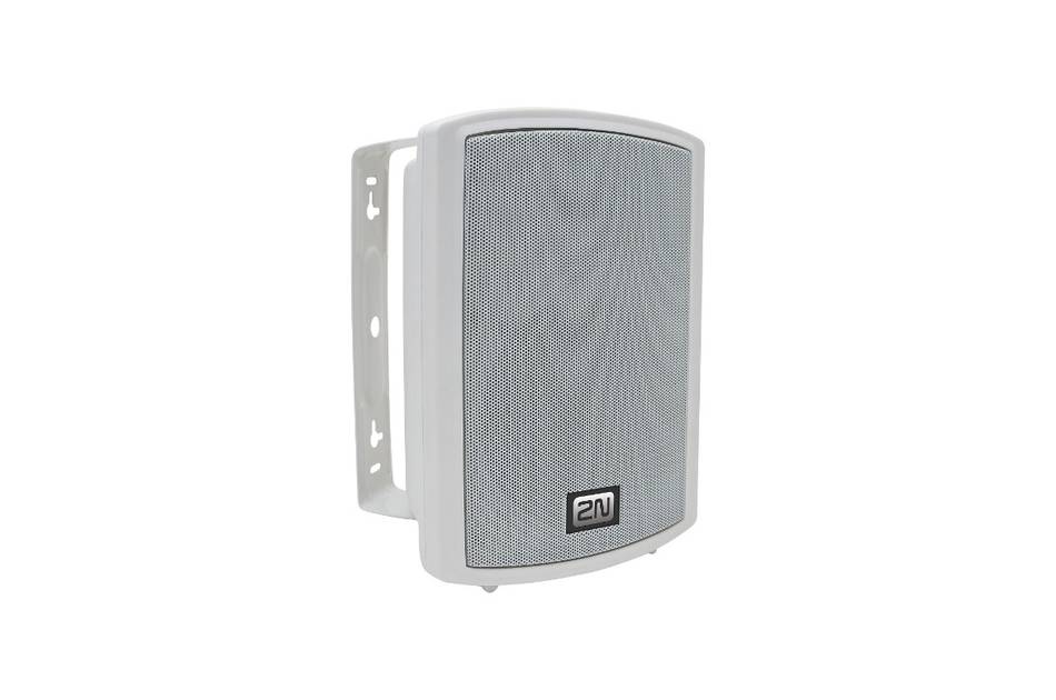 2N SIP Speaker Wall Mounted Wh, Netzwerk Lautsprecher, aktiv, max 14W, Mono, SIP, Wand Montage, weiß, 12VDC, PoE