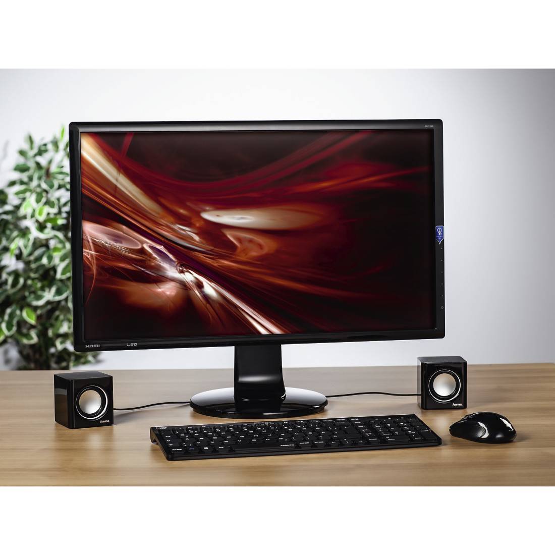 Hama "Sonic Mobil 185" - Lautsprecher - für PC - 3 Watt (Gesamt)