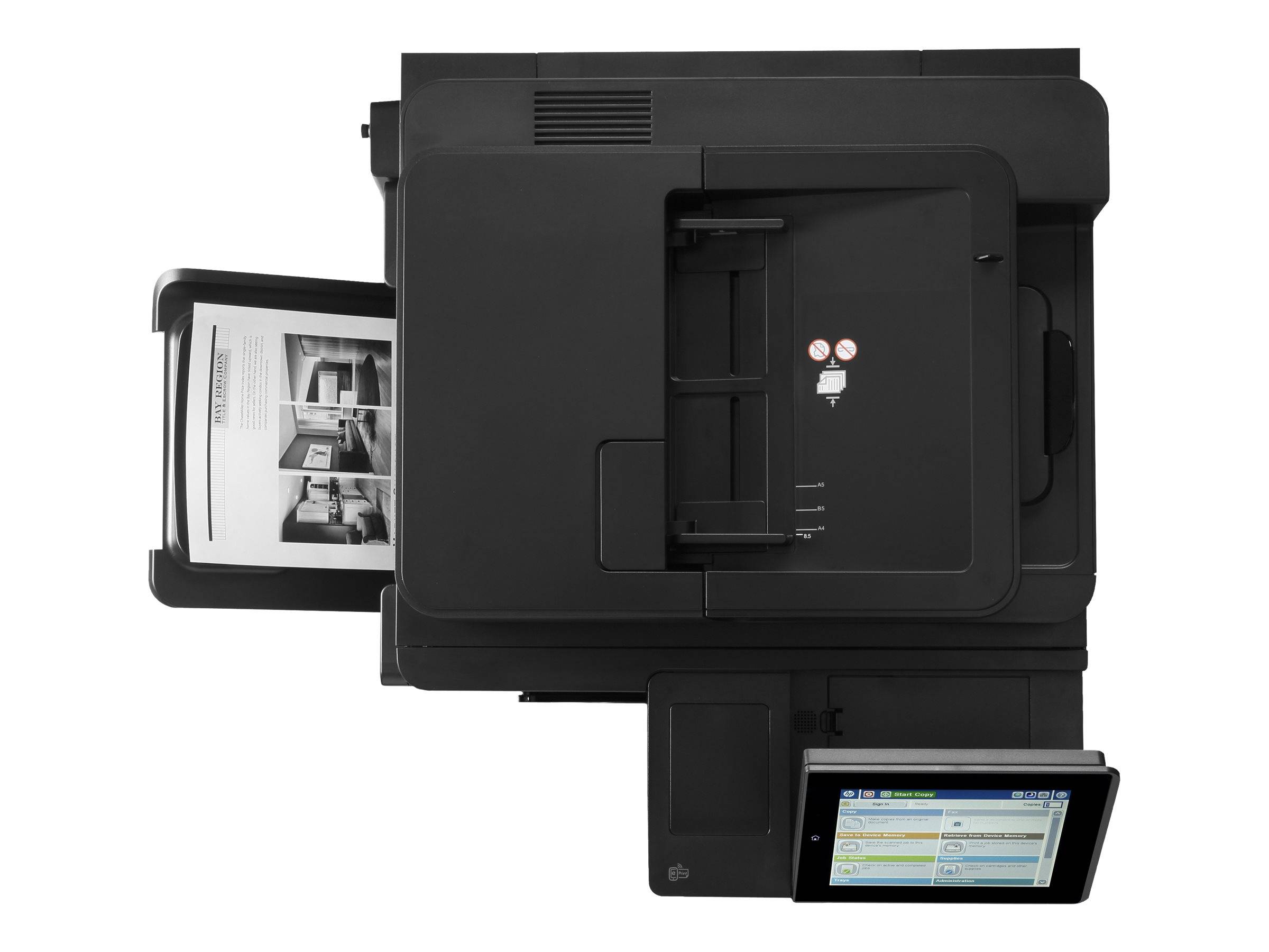 HP LaserJet Enterprise MFP M630dn - Multifunktionsdrucker - s/w - Laser - Legal (216 x 356 mm)