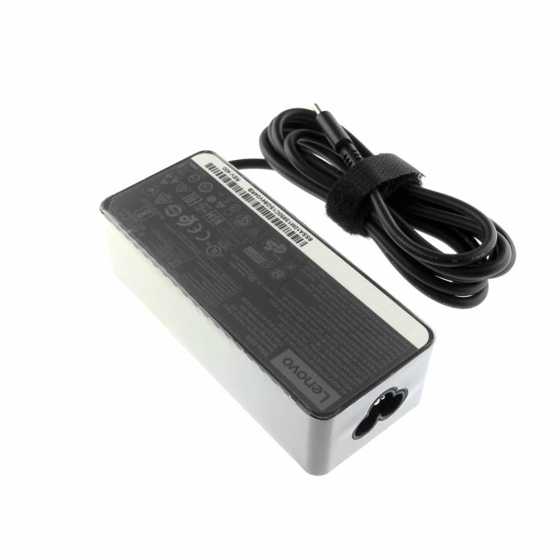 USB-C 65W AC Adapter Netzteil Wechselstrom 100-240 V 65 Watt für ThinkPad 13, ThinkPad P51, T470, T570, X1 Carbon