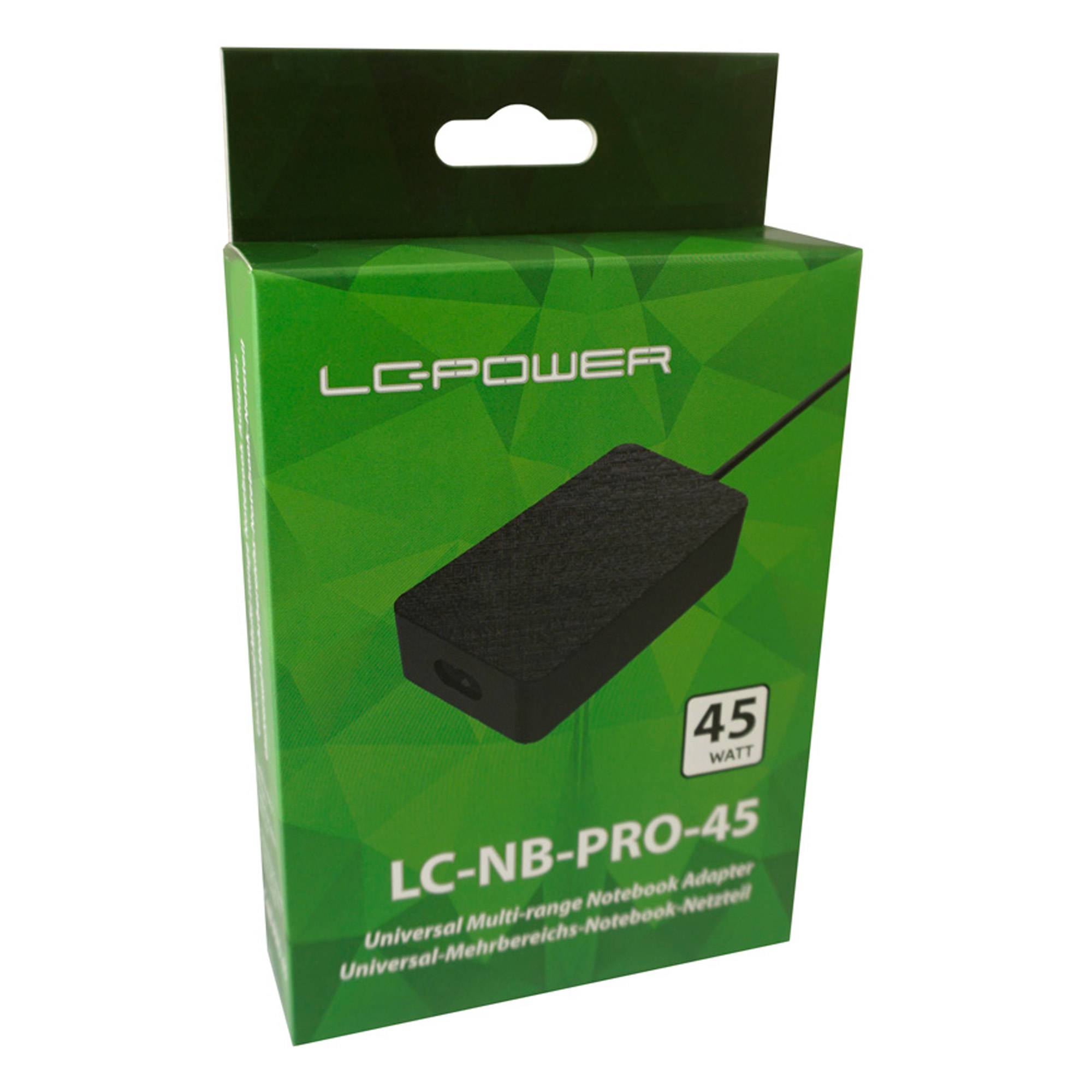LC-POWER - LC Power LC-NB-PRO-45 - Netzteil - Wechselstrom 110-240 V