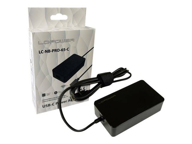 LC Power LC-NB-PRO-65-C - Netzteil - Wechselstrom 110-240 V
