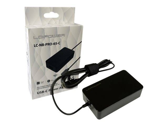 LC-Power LC-NB-PRO-65-C - Netzteil - Wechselstrom 110-240 V