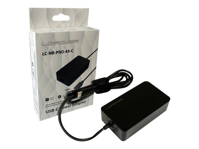LC Power LC-NB-PRO-45-C - Netzteil - Wechselstrom 110-240 V
