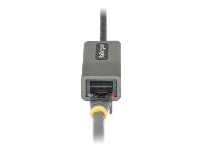StarTech.com USB 3.0 Gigabit Ethernet Adapter, USB 3.0 zu 10/100/1000 Netzwerkadapter für Laptops, 30cm angeschlossenes Kabel, USB zu RJ45/LAN