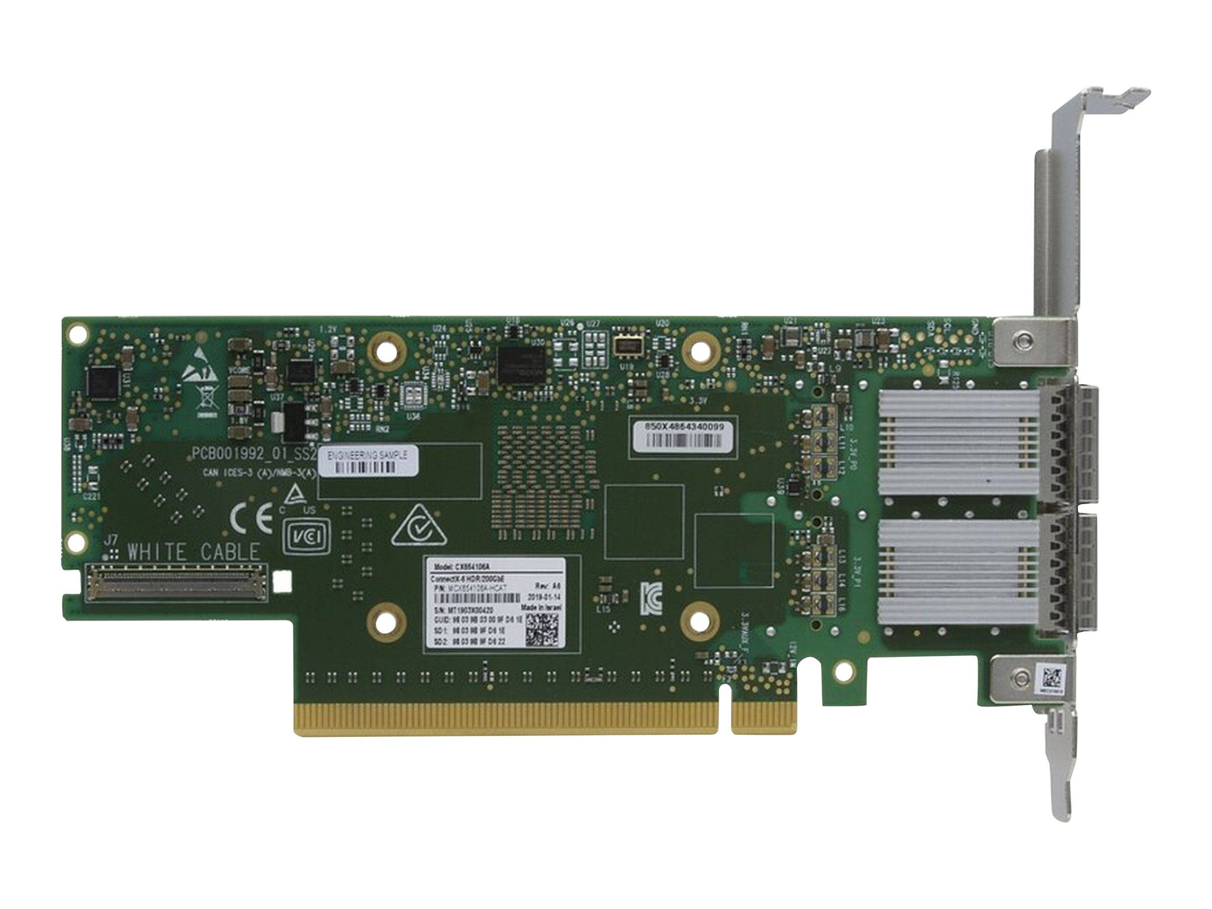 MELLANOX - NVIDIA ConnectX-6 VPI MCX653105A-HDAT-SP - Single Pack